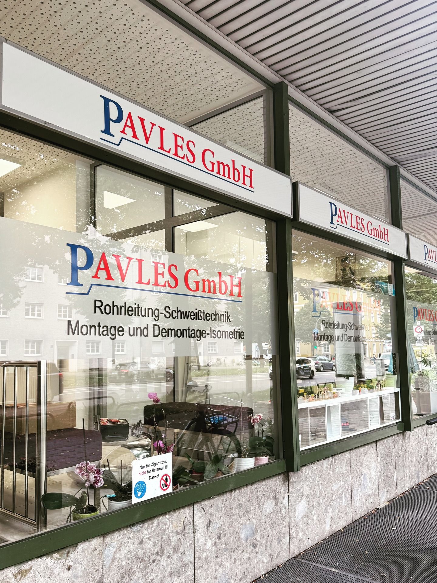 Geschäftsstelle der Pavles GmbH in der Prinzregentenstraße 122 in München